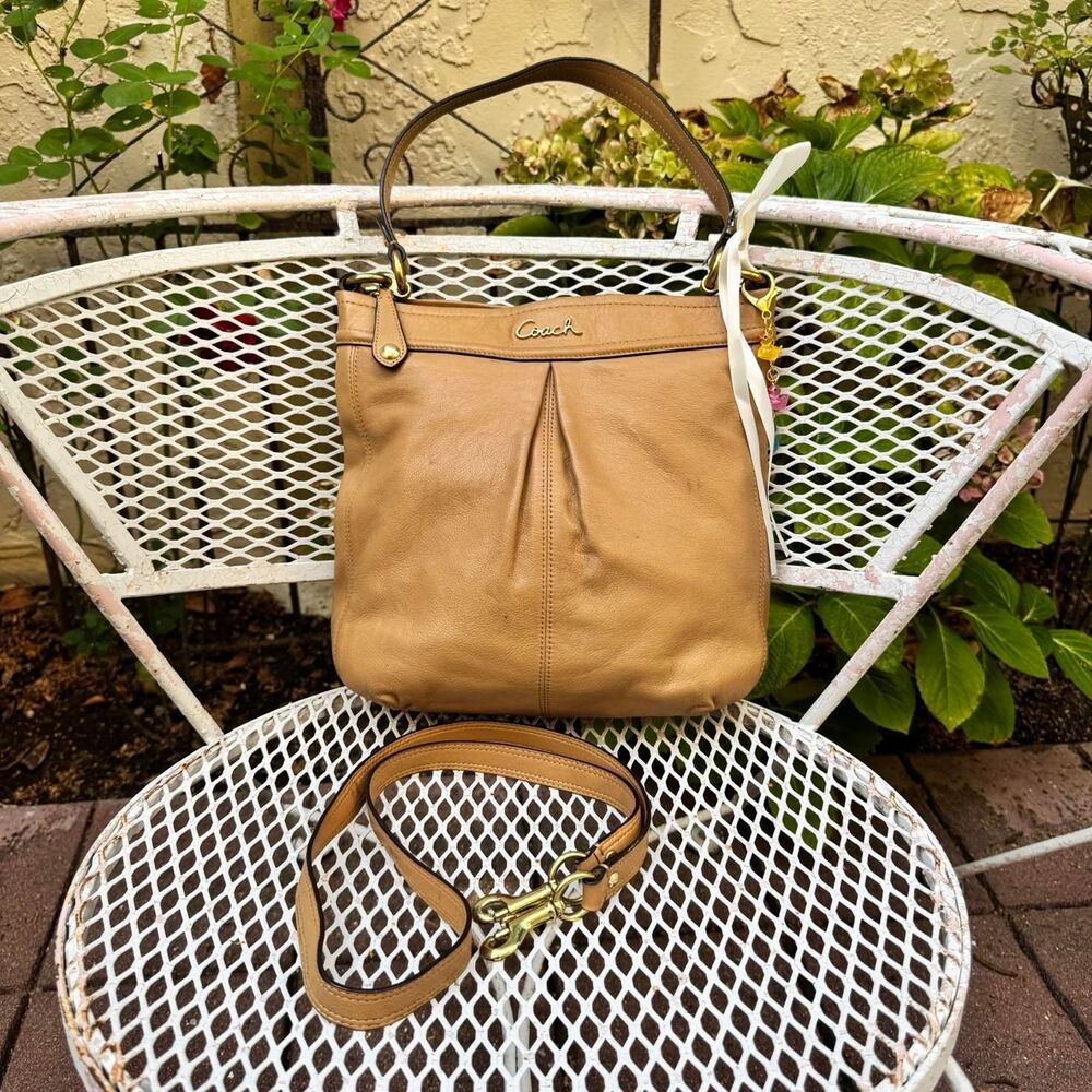 Coach Women's Tan and Brown Bag
